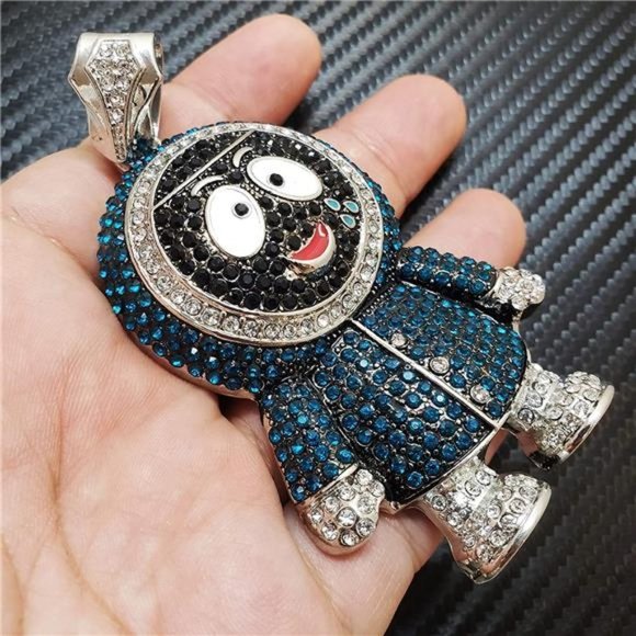 NEW Fully Iced Out Chain Necklace - Picture 4 of 4